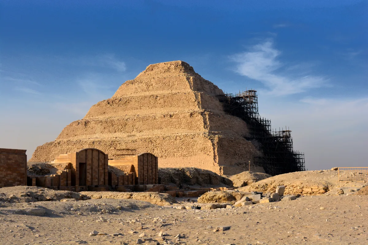Step Pyramid of Djoser at the Saqqara necropolis